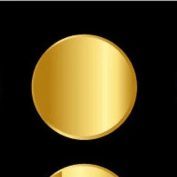 UNIQUE Unisex Gold Poet Satin Blouse - Picture 7 of 7